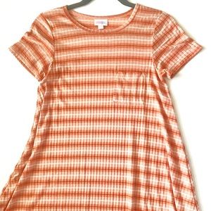 LuLaRoe xxs striped Carly. Euc